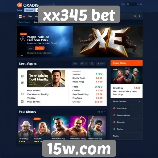 Análise da interface do site xx345 bet
